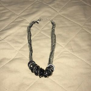 🎉Black and silver necklace.🎉